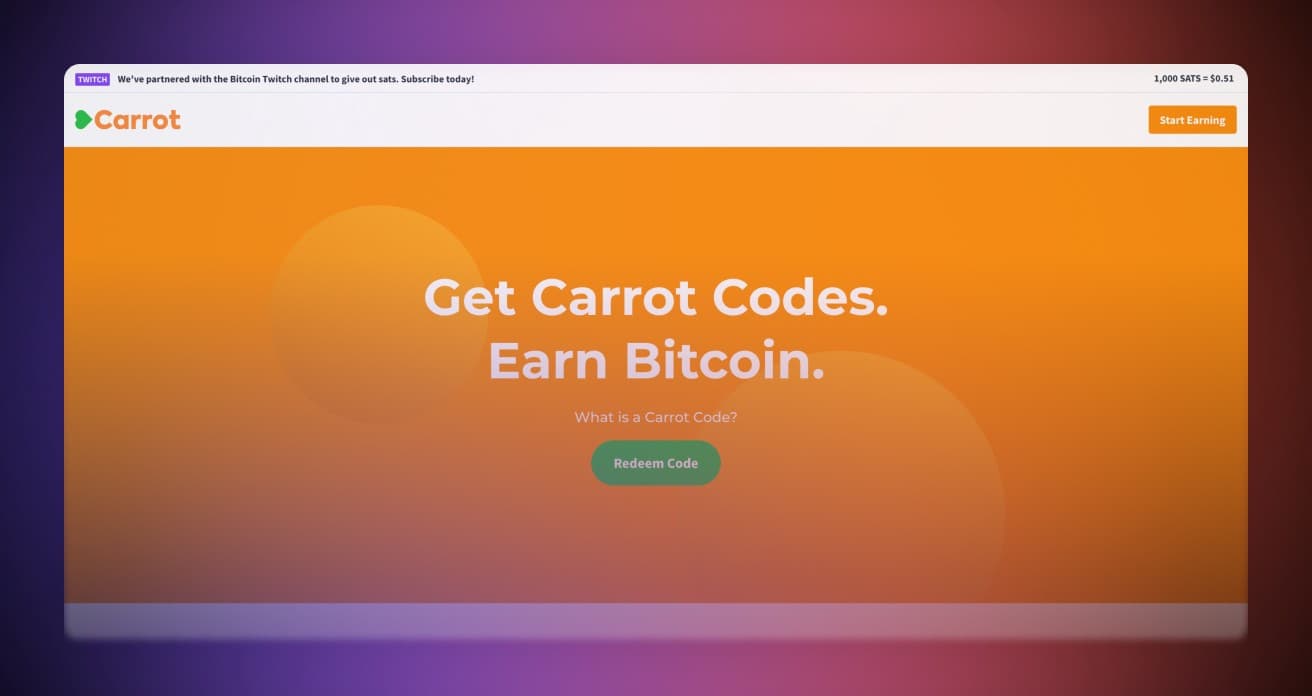 Bitcoin Rewards Platform Carrot Hits Record Growth With Magic Authentication