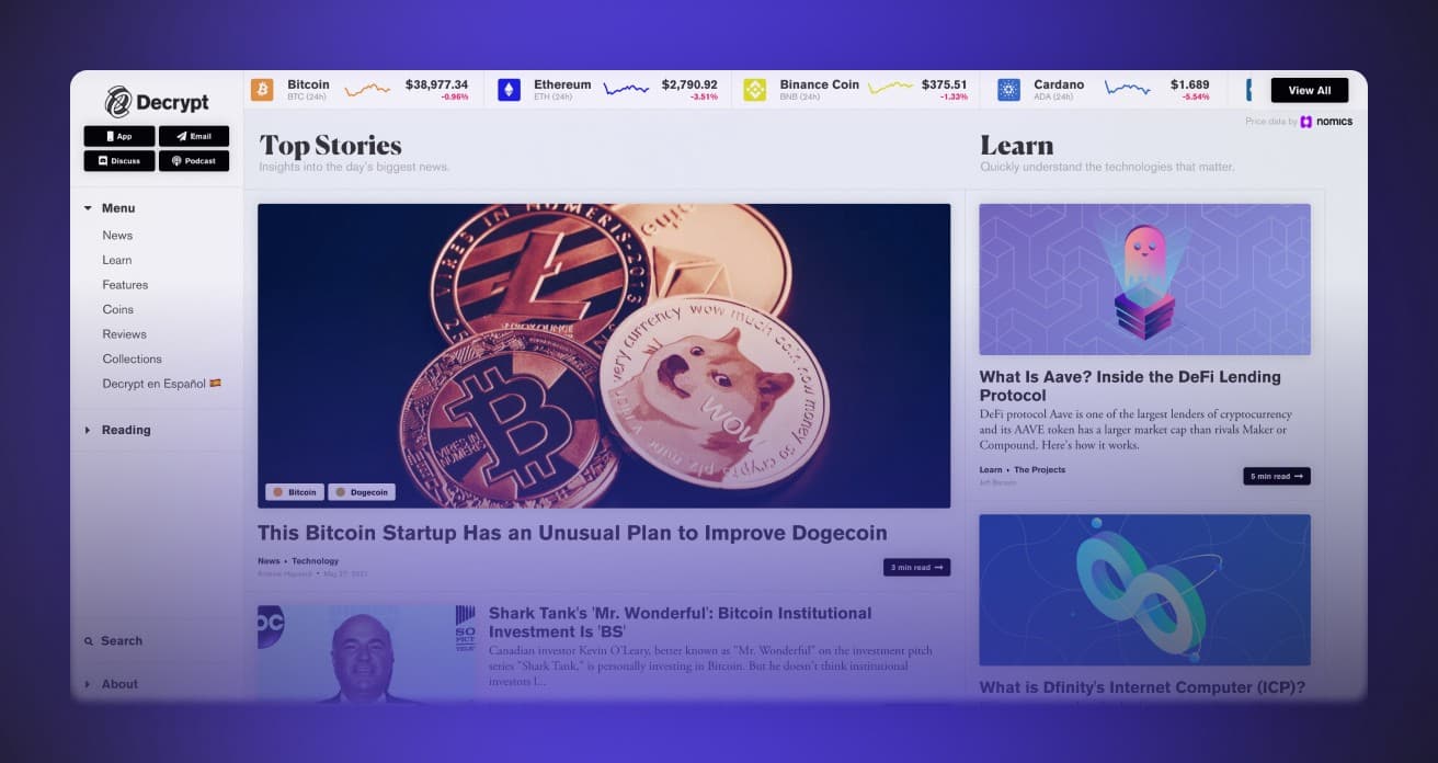 Decrypt trusts Magic to onboard record new user growth with the launch of reader tokens and rewards